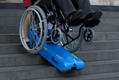 Oruga salvaescaleras portátil